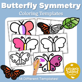 Butterfly Symmetry Coloring