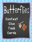 Butterfly Task Cards to Practice Using Context Clues