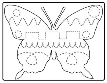 Butterfly Tracing by Arch Designs | TPT