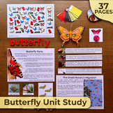 Butterfly Unit Study, Butterfly Complete Science Unit, All