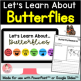 Butterfly Unit with Slideshow, Printable Information Pages