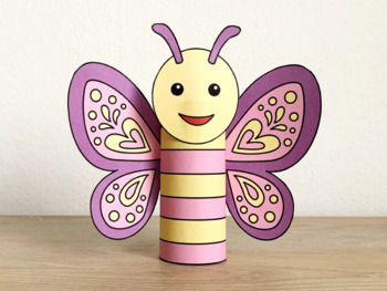 Toilet Paper Roll Butterfly: An Uber Cute Butterfly Craft