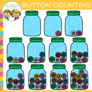 Preview of Button Counting Clip Art