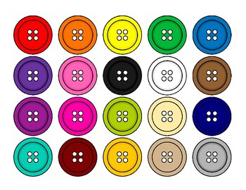 Button Matchup - Classic and Advanced Colors for Toddlers