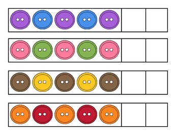 Button Patterns: AB, AAB, ABB, ABC by The Scrappy Penguin | TpT