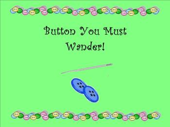 Preview of Button You Must Wander:  Song and Game - SMARTBOARD/NOTEBOOK EDITION
