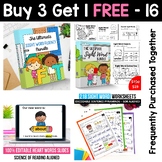 Buy3Get1 FREE B16 Sight Words Practice Game Coloring Sheet