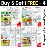 Buy3Get1 FREE B4 Sight Word Worksheets Alphabet Beginning 
