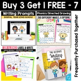 Buy3Get1 FREE B7 Morning Work Journal Writing Prompts Narr