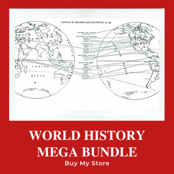 Preview of World History Mega Bundle - Buy My Store