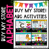Buy My Store! Alphabet Activities (A Growing Bundle)