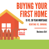 Buying Your First Home (Renting vs. Owning and 15 vs. 30 Year Mortgages)