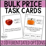 Unit Rate Task Cards - 2 differentiated versions