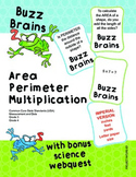 Buzz Brains (Mathematics) Area, Perimeter and Multiplicati