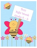 Buzz Sight Words Grades K-5