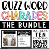 Buzz Word Charades BUNDLE - Brain Break