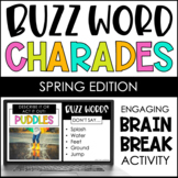 Buzz Word Charades - Spring Edition - Brain Break