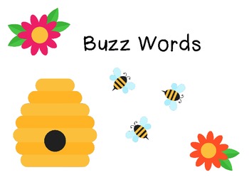 Preview of Buzz Words
