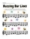 Buzzing Bar Lines with Dotted Half Notes 3