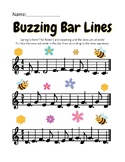 Buzzing Bar Lines with Dotted Quarter and Single Eighth Notes 3