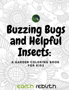 Preview of Buzzing Bugs & Helpful Insects Kids Coloring Book