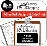 BxNerd _ Task Analysis & Data Sheet "Grocery Shopping" 7-Steps