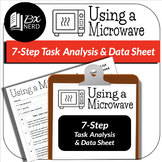 BxNerd _ Task Analysis & Data Sheet "Using the Microwave" 7-Steps