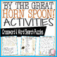 By the Great Horn Spoon Activities Fleischman Crossword Puzzle and