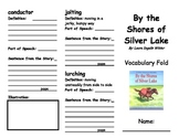 By the Shores of Silver Lake Vocabulary Fold-able