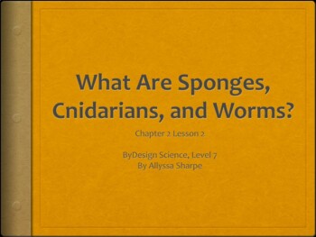 Preview of ByDesign Science: Chapter 2 Characteristics of Invertebrates [Lesson 2, Part 2]