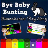 Bye Baby Bunting - Boomwhacker Play Along Video and Sheet Music