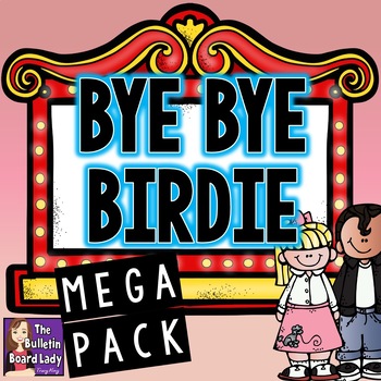 Preview of Bye Bye Birdie Mega Pack of Worksheets