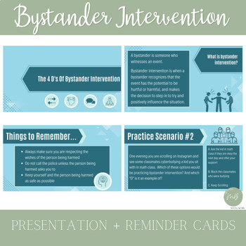 Preview of Bystander Intervention Presentation