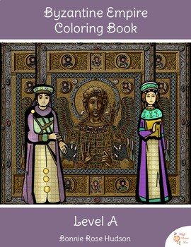 Preview of Byzantine Empire Coloring Book-Level A