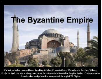 Preview of Byzantine Empire Complete Unit Packet