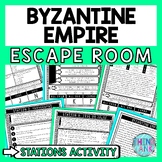 Byzantine Empire Escape Room Stations - Reading Comprehens