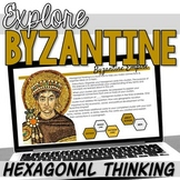 Byzantine Empire Hexagonal Thinking Activity Digital