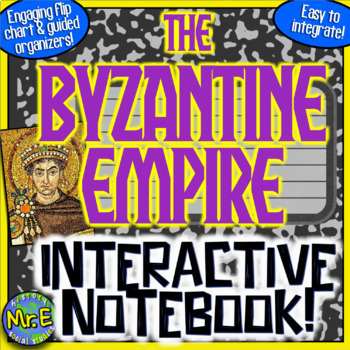 Preview of Byzantine Empire Interactive Notebook Flipchart for Byzantine Empire Unit