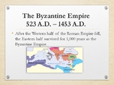 Byzantine Empire Powerpoint Justinian and Theodora Revised