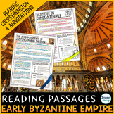 Byzantine Empire Reading Passages - Questions - Activity C