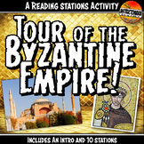 Byzantine Empire Tour Stations: Reading Centers Activity w