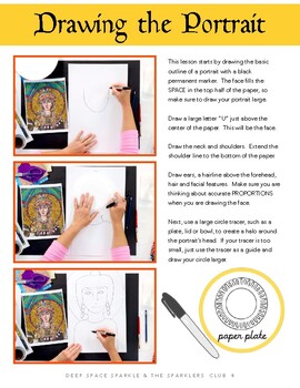 Byzantine Painted Mosaic Lesson Plan by Deep Space Sparkle | TpT