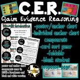 C.E.R. Claim Evidence Reasoning Anchor Chart, Foldable, Ca