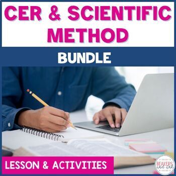 Preview of CER and Scientific Method Bundle | Claim Evidence Reasoning Bundle CER Activity