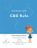 C & G Rule Packet Orton Gillingham Based