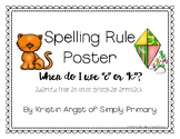 C & K OG Spelling Rule Poster