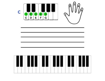 Piano worksheet black keys | TPTPiano worksheet black keys | TPT  