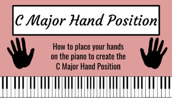 Preview of C Major Hand Position Lesson