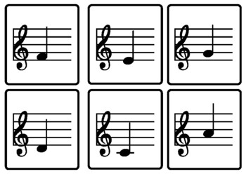 Preview of C Major Position Flashcards