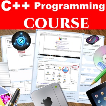 Preview of C++ Programming complete Curriculum and study notes for computer science.
